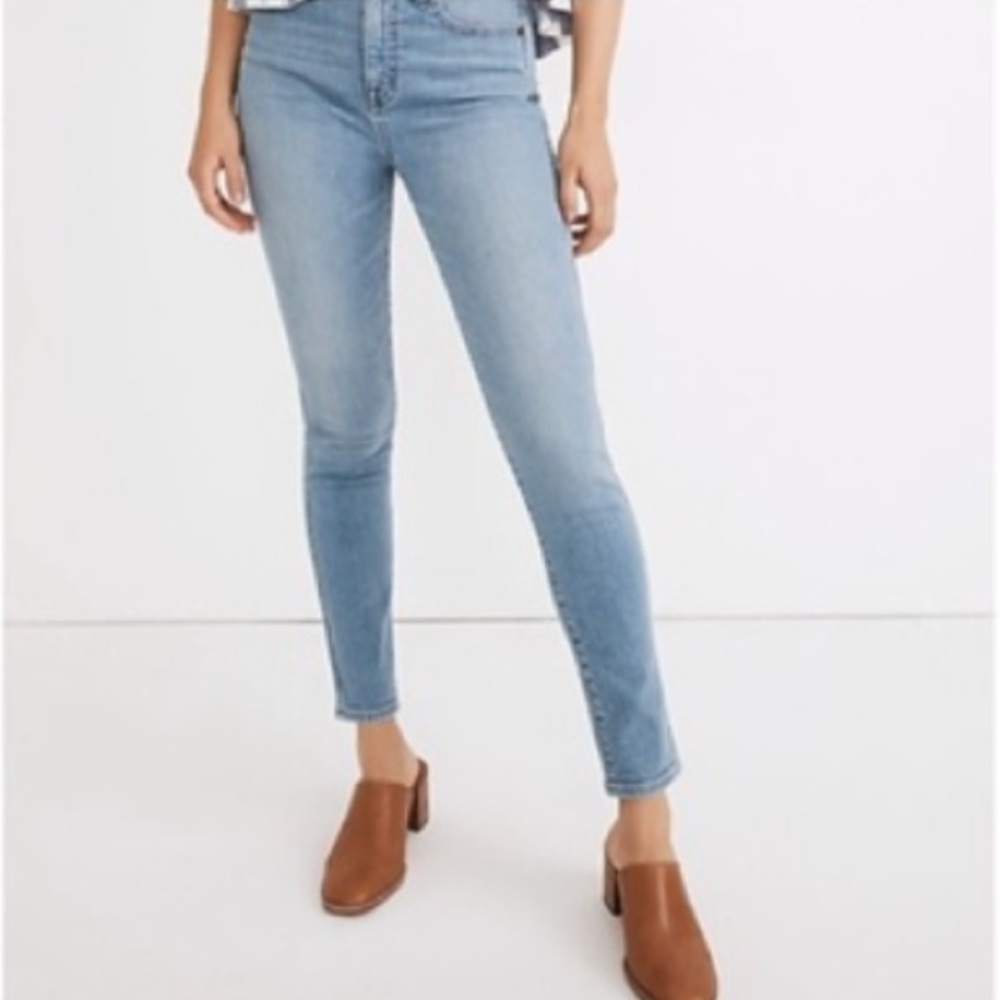MADEWELL 10" High Rise‎ Skinny Jeans